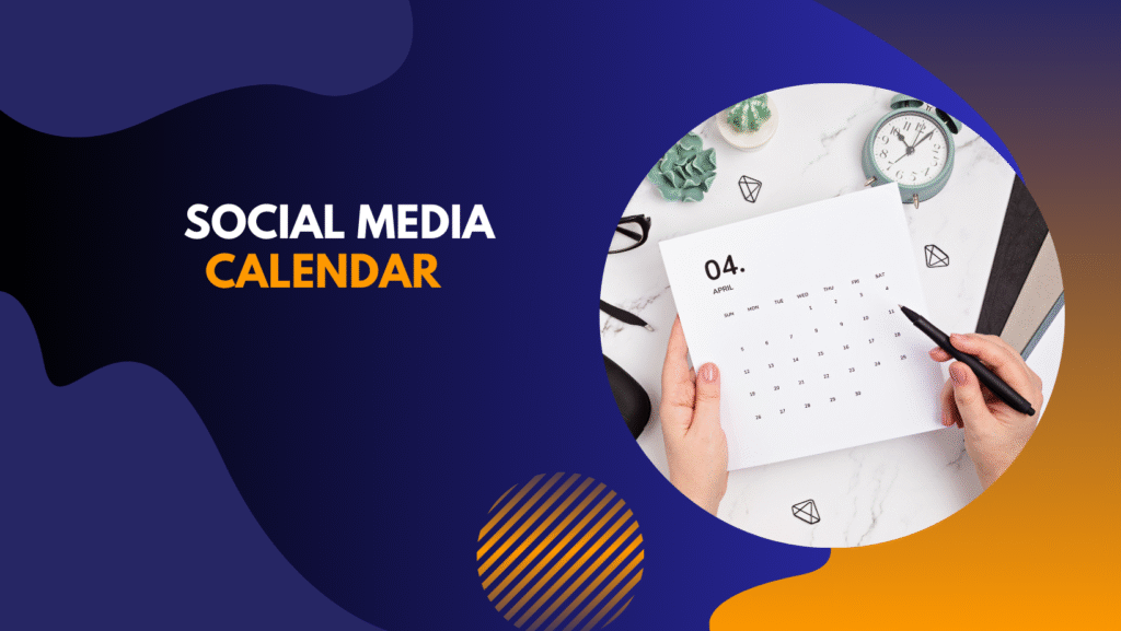 Social media calendar